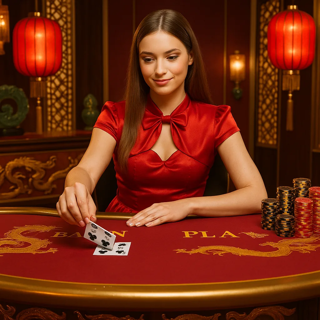 Rabona Casino - Baccarat en direct avec vrais croupiers