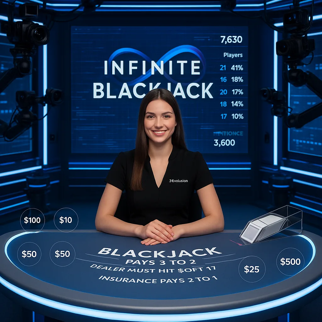 Rabona Casino - Blackjack en direct avec vrais croupiers