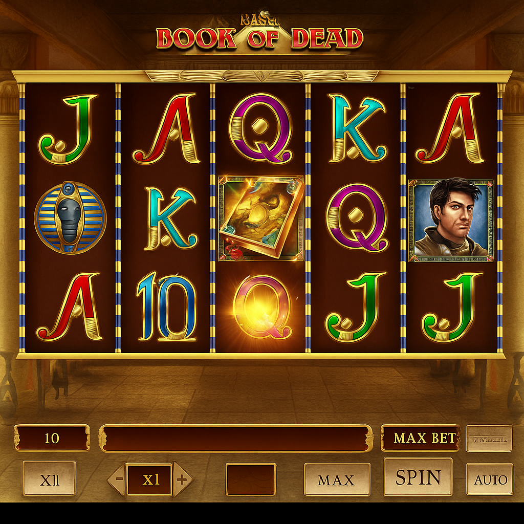 Rabona - Machine à sous Book of Dead - Slot casino PlayNGo